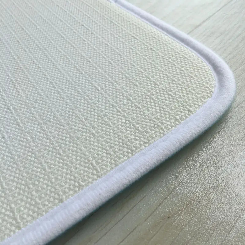 Green Non-Slip Absorbent Bathroom Floor Mat Set