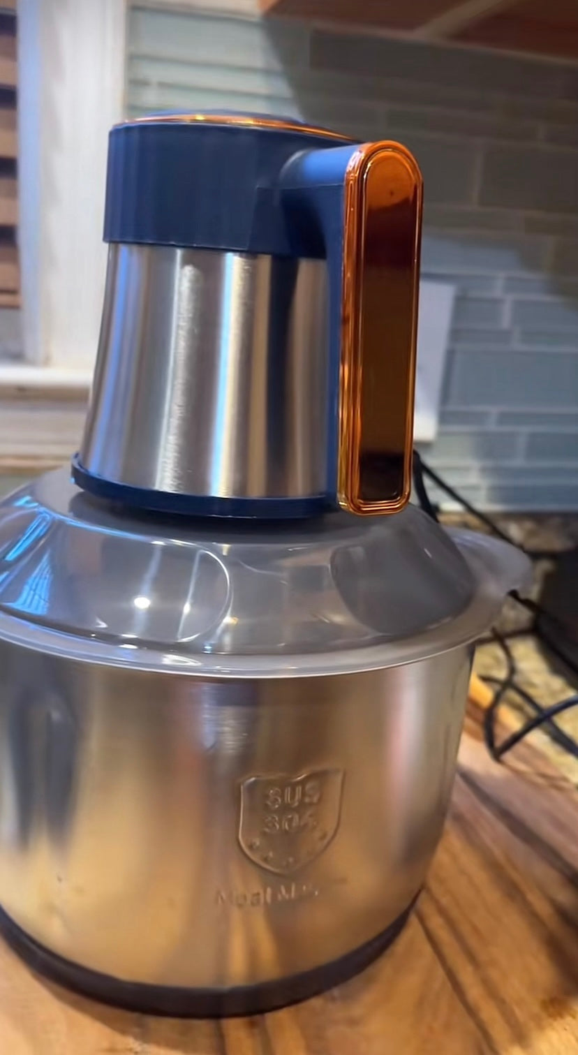 Multifunctional Stainless Steel Meat Grinder