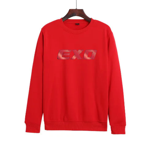 EXO Fashionable Fall/Winter Crewneck Sweatshirt