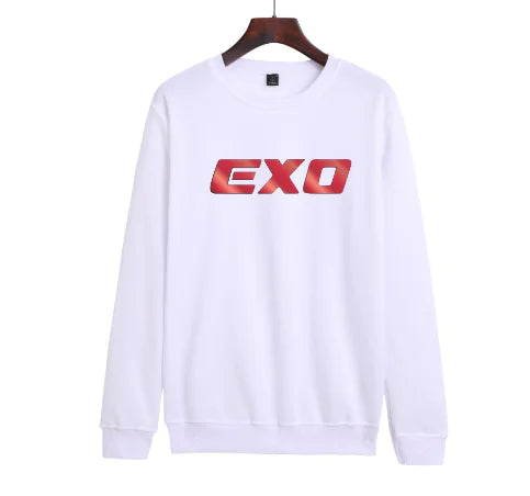 EXO Fashionable Fall/Winter Crewneck Sweatshirt
