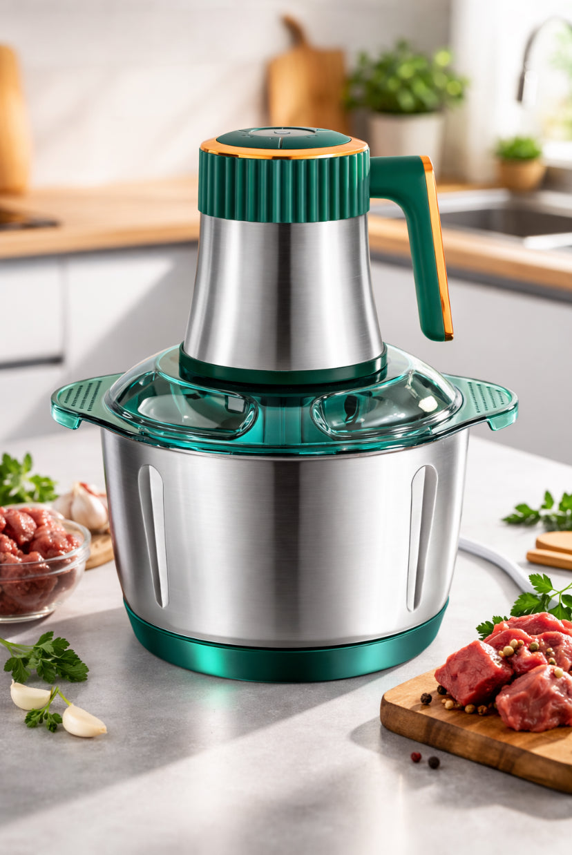 Multifunctional Stainless Steel Meat Grinder