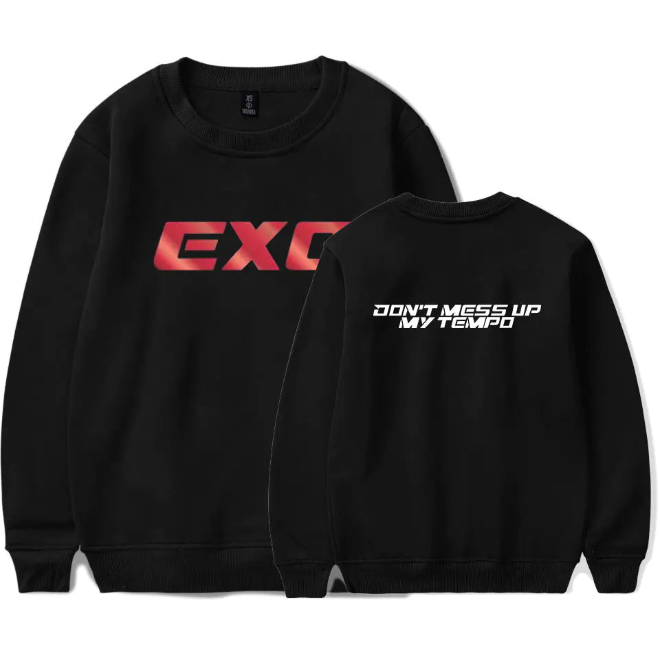 EXO Fashionable Fall/Winter Crewneck Sweatshirt