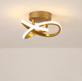 Modern LED Ceiling Light Clover Loop Design