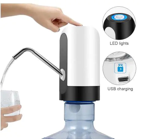 Rechargeable Smart Water Dispenser for Bottled Water