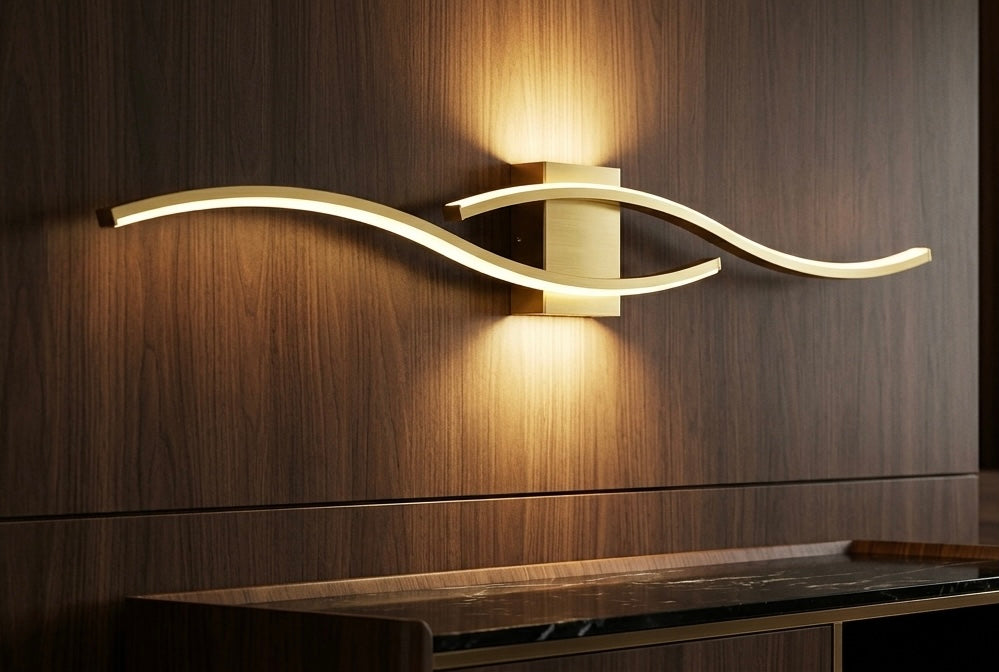 Eclipse Wave LED Decorative Wall Light