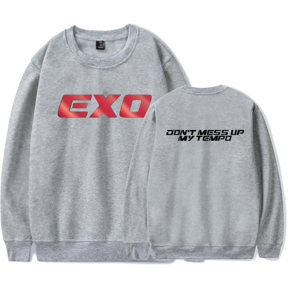 EXO Fashionable Fall/Winter Crewneck Sweatshirt