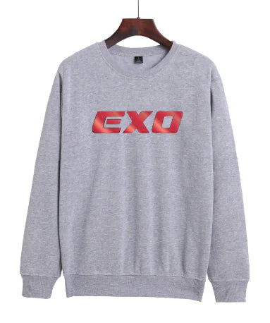 EXO Fashionable Fall/Winter Crewneck Sweatshirt