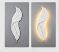 Decorative LED Quill Feather Wall Light: Sleek, Stylish Illumination Lamp