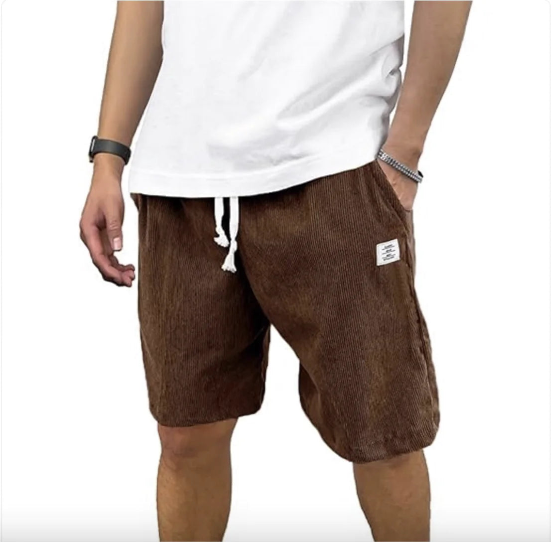 Corduroy Sports Shorts