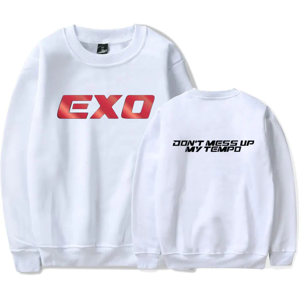 EXO Fashionable Fall/Winter Crewneck Sweatshirt