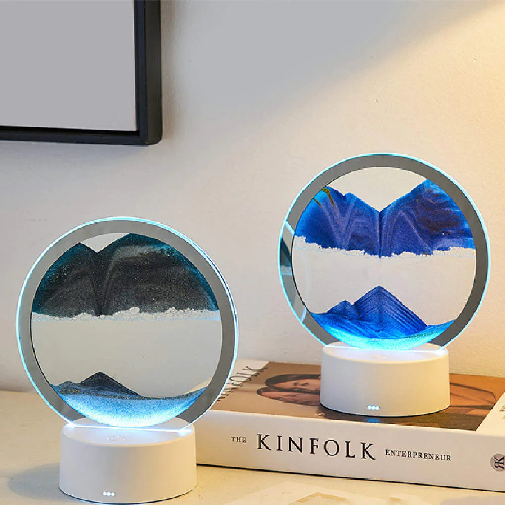 Serene Sands: Touch-Activated Quicksand Decorative Table Lamp