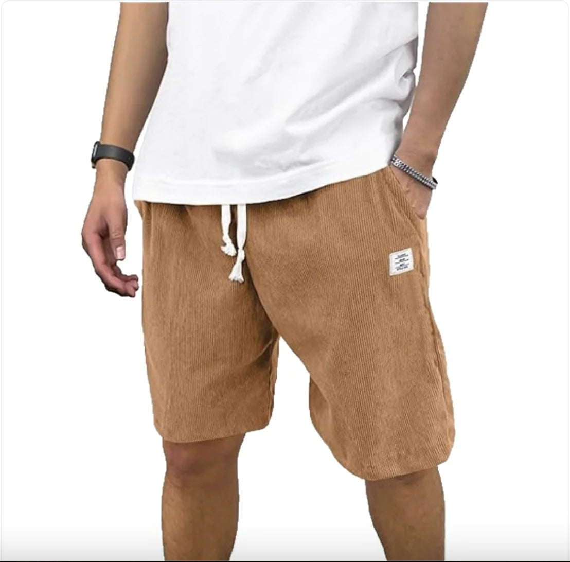 Corduroy Sports Shorts