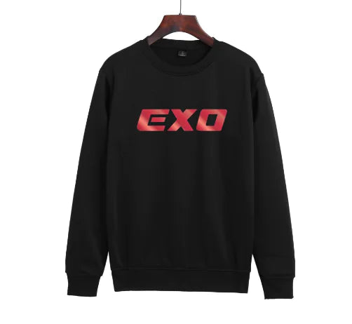 EXO Fashionable Fall/Winter Crewneck Sweatshirt