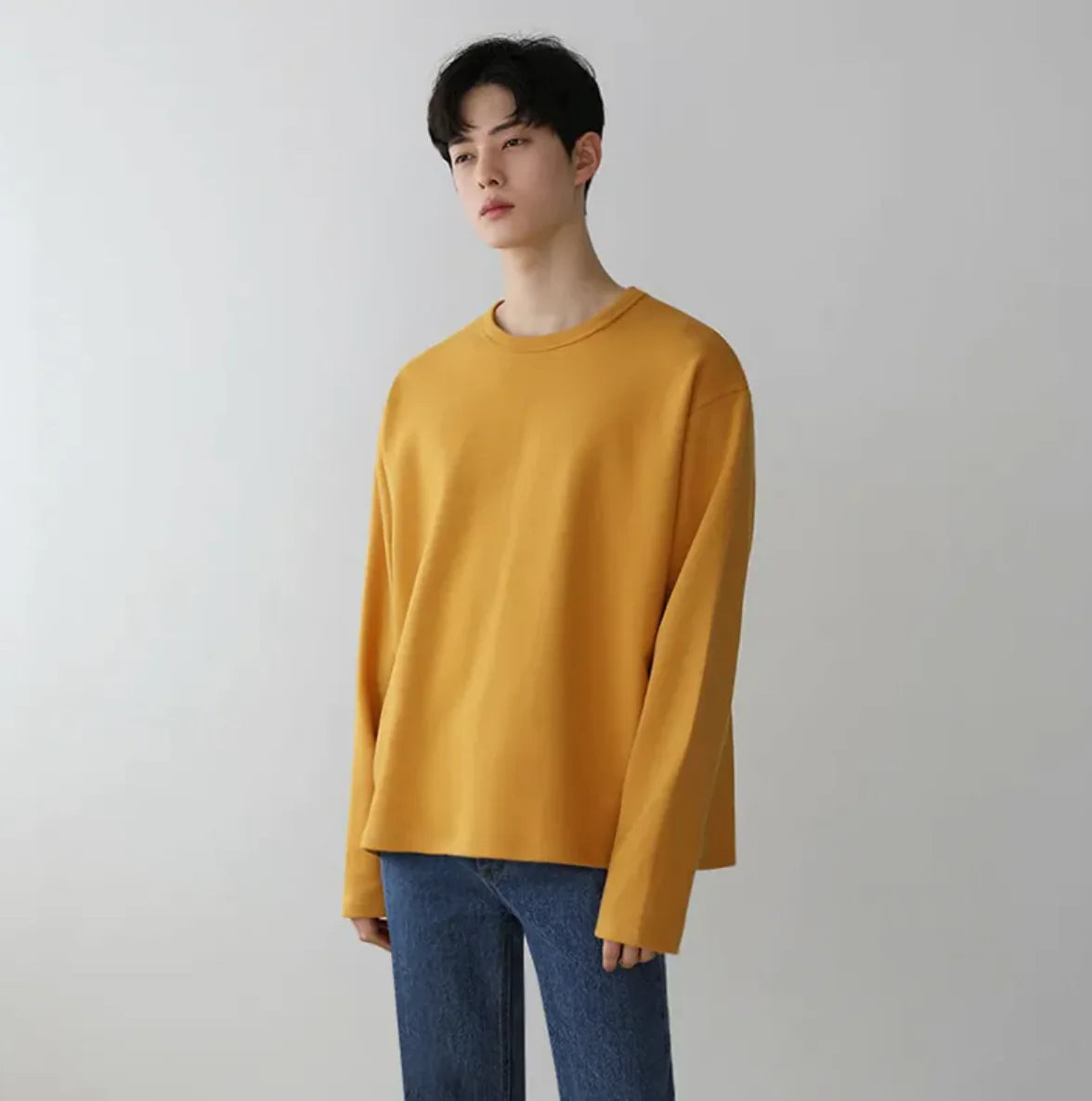Men’s Loose Long Sleeve Tee