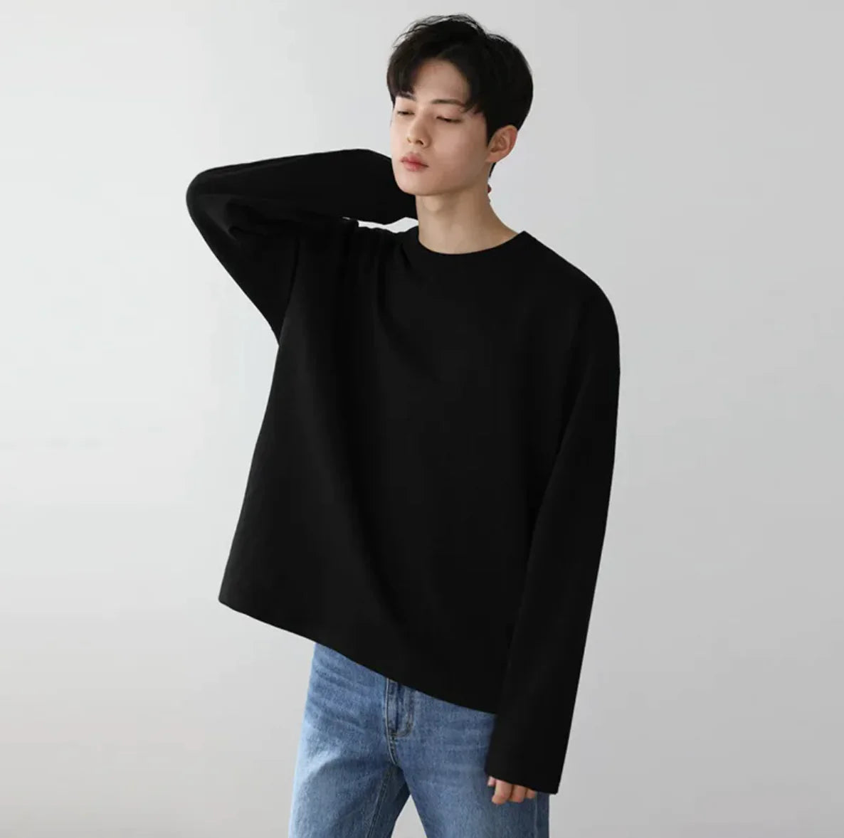 Men’s Loose Long Sleeve Tee