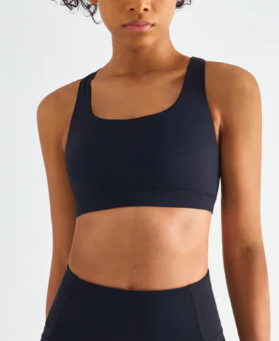 New Color-Block Sports Bra for Yoga and Fitness
