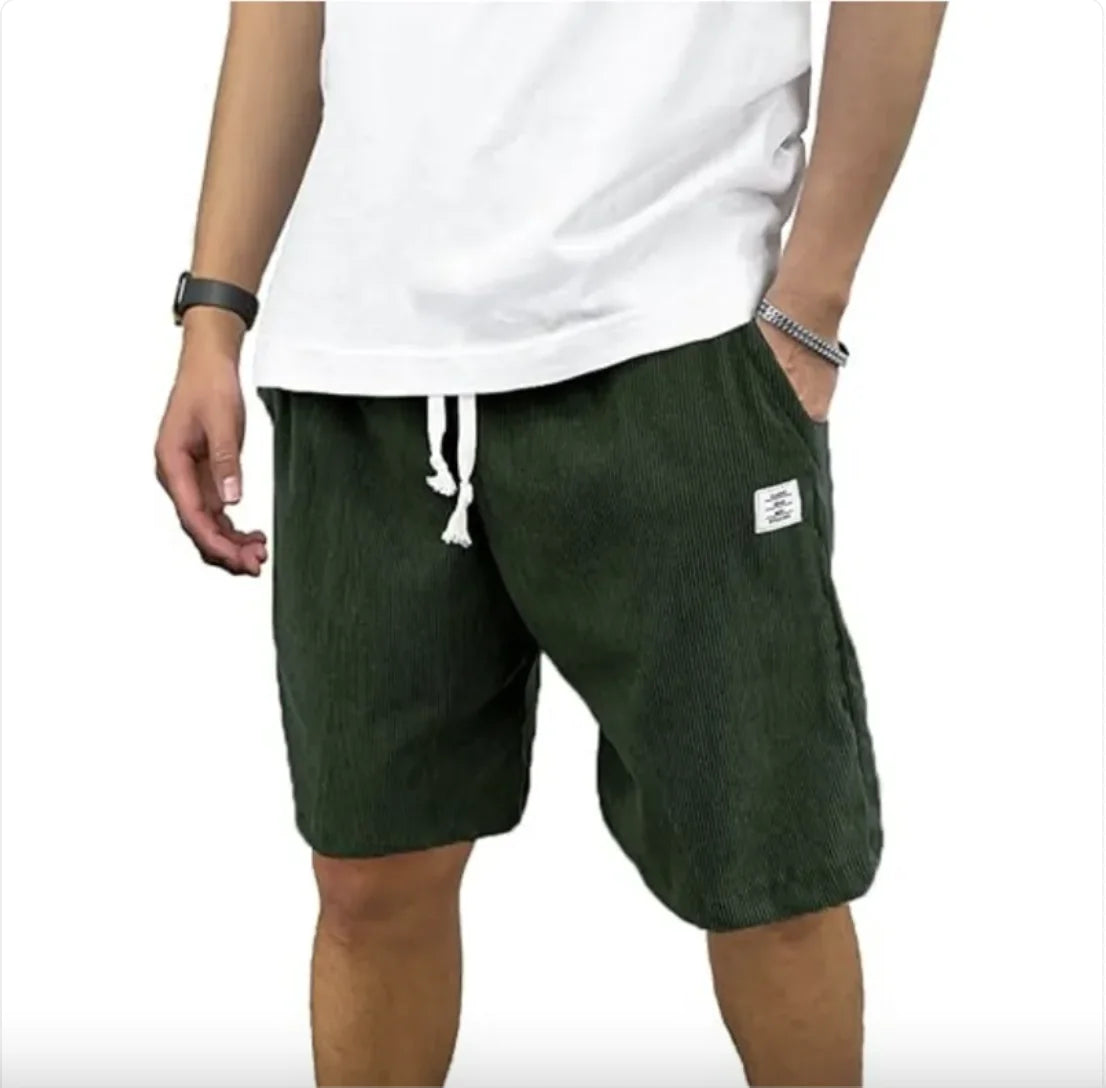 Corduroy Sports Shorts