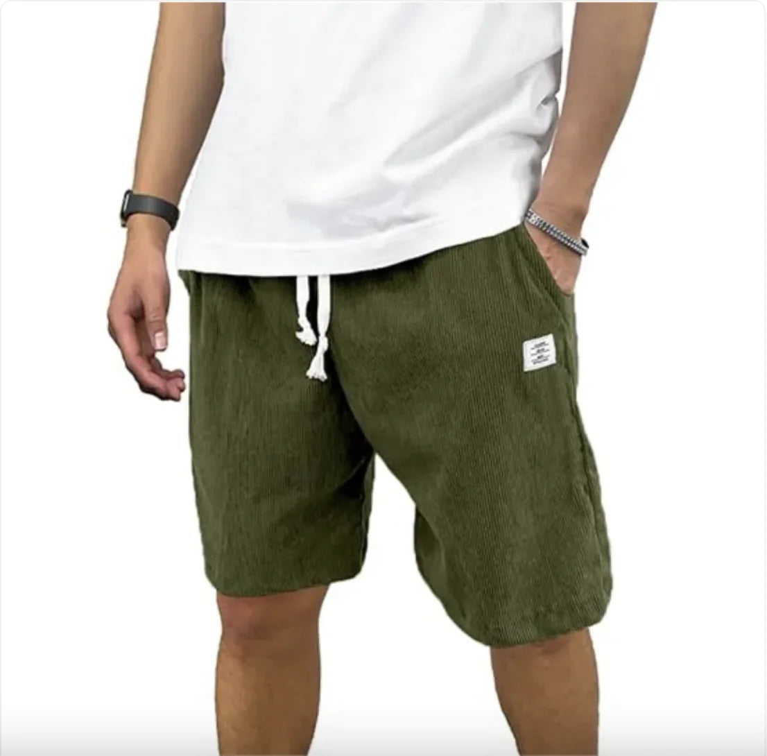 Corduroy Sports Shorts