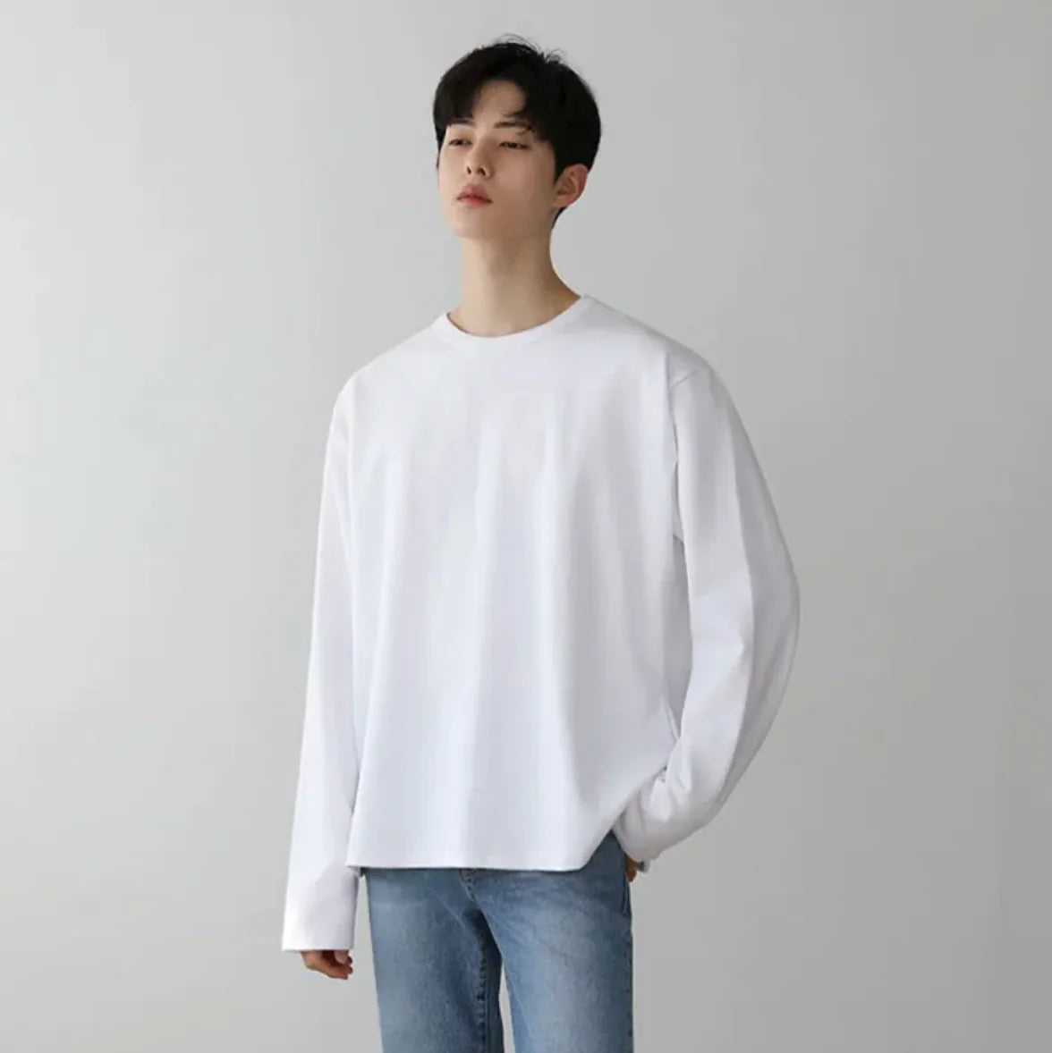 Men’s Loose Long Sleeve Tee