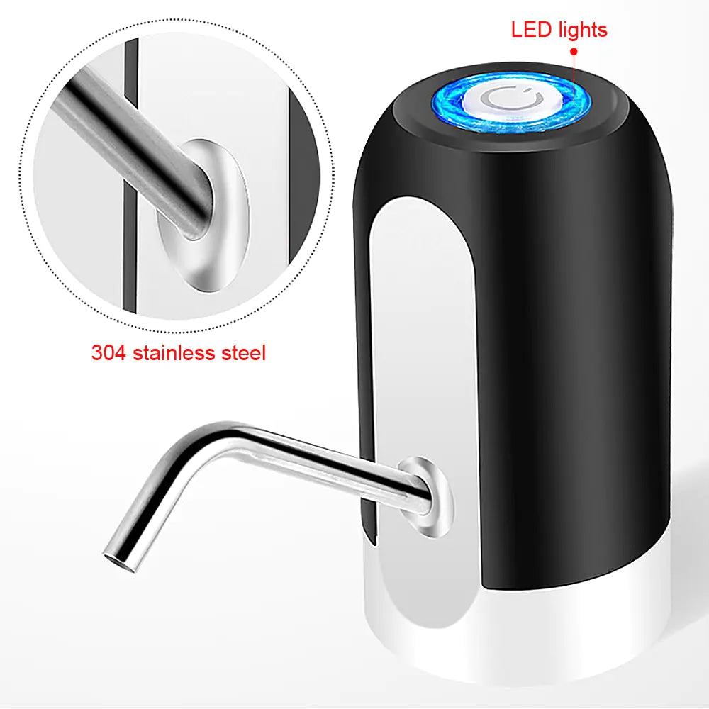Rechargeable Smart Water Dispenser for Bottled Water