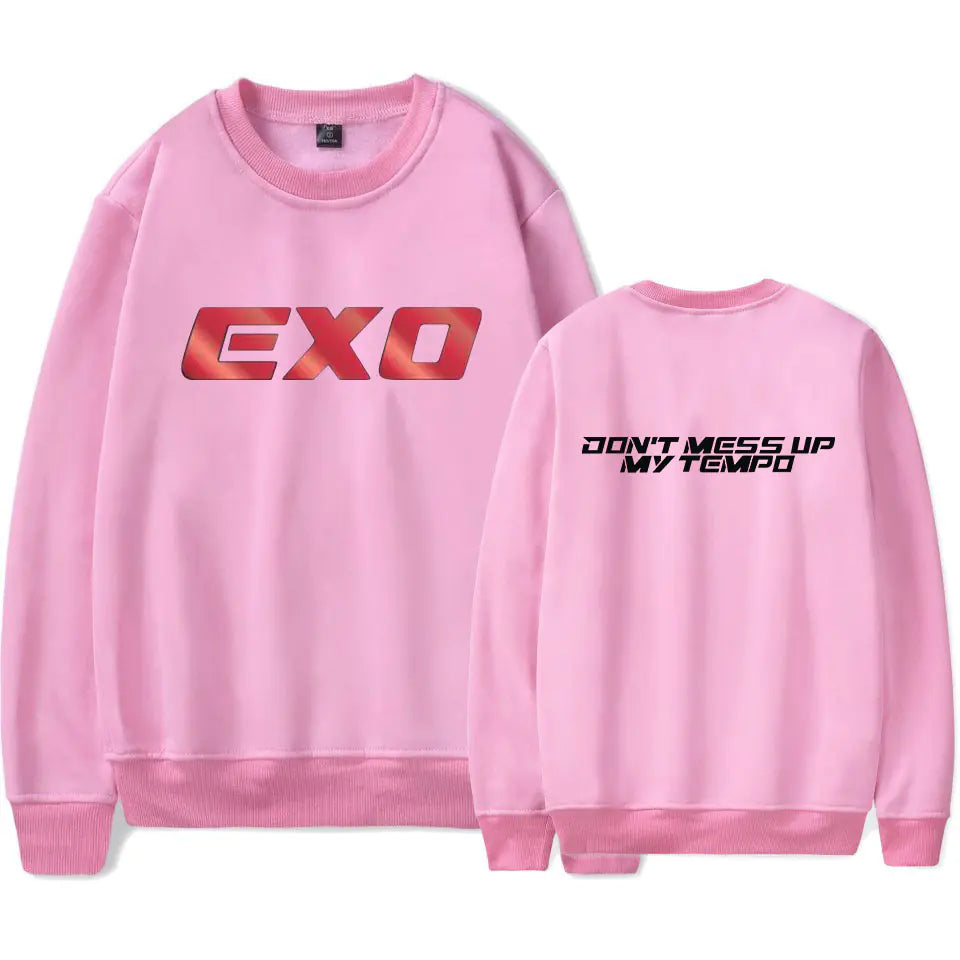 EXO Fashionable Fall/Winter Crewneck Sweatshirt