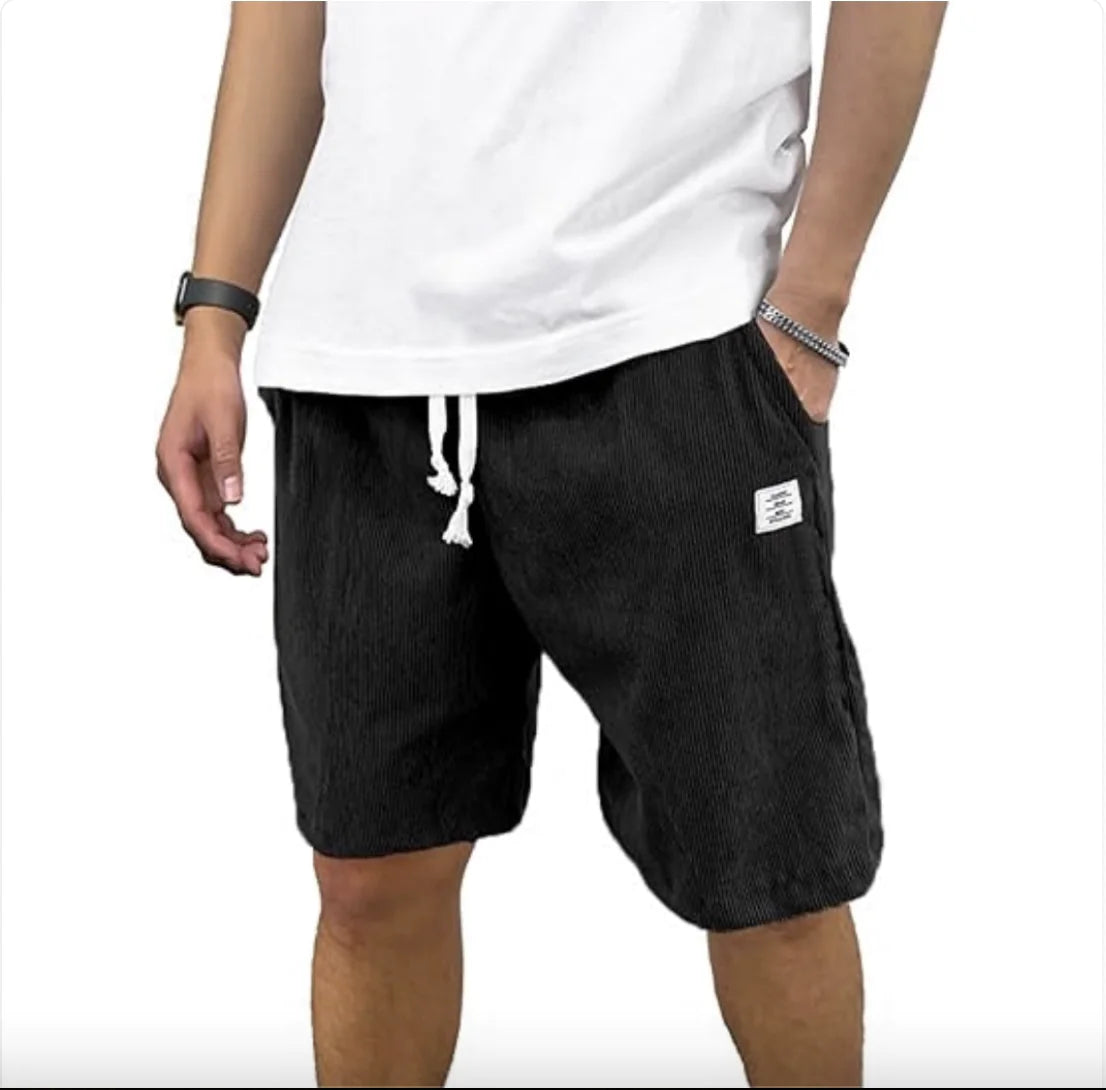Corduroy Sports Shorts