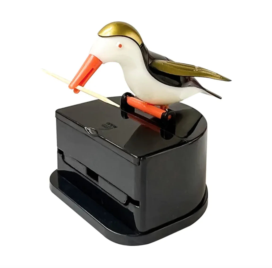 Household Push-Type Bird Automatic Pop-up Toothpick Box